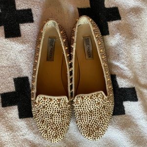 Steve Madden Studded rhinestone flats